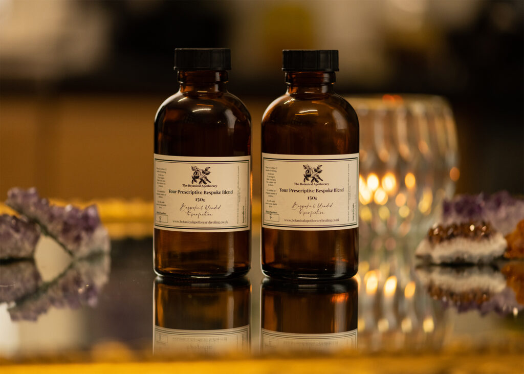 bespoke blended aromatherapy oil