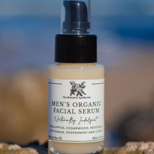 men's organic facial serum